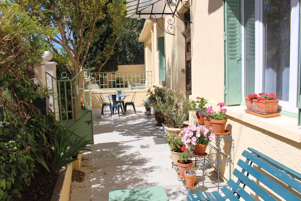 La terrazza della struttura