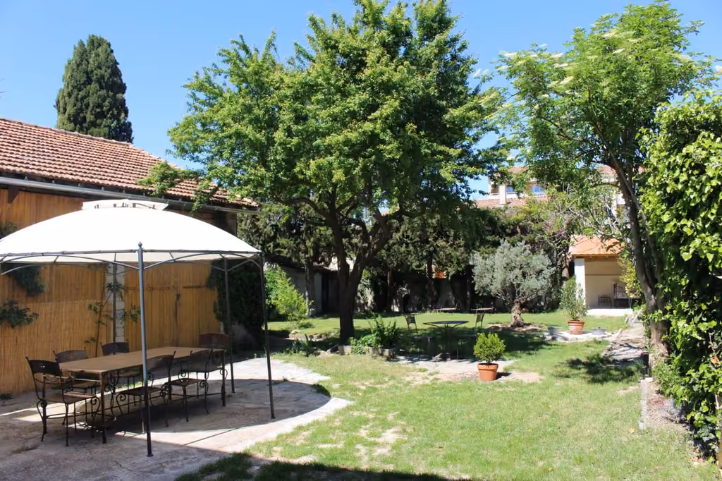 Il giardino di Villa Regina B&B a Castel di Sangro