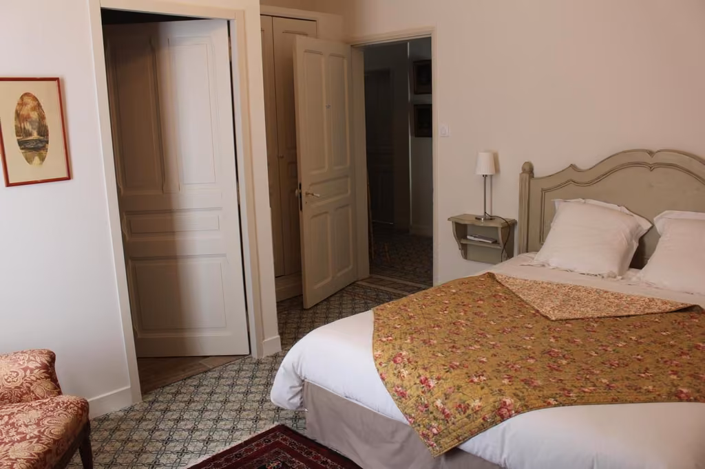 Camera con letto matrimoniale della struttura
